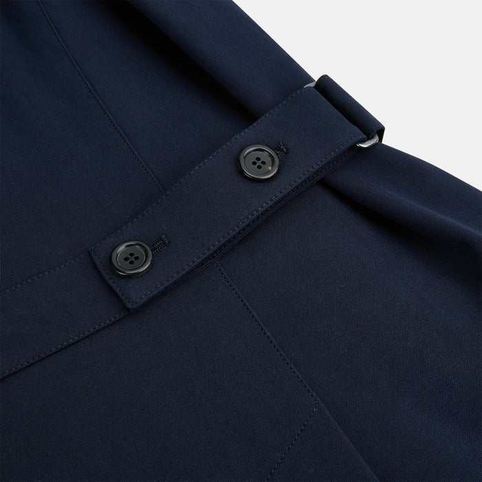 Navy John Arthur Trench Coat Image 4