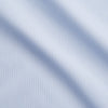 View 3 of product The Turnbull & Asser Pale Blue Stripe Cotton Weekend Fit Williams Shirt features short sleeves, a collar, a single chest pocket, and Italian cotton material, displayed on a plain white background.