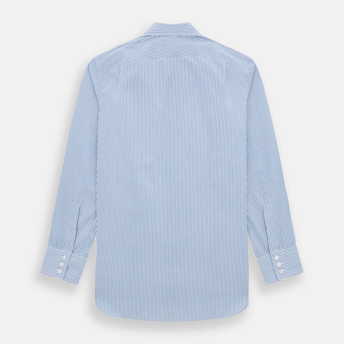 Sky Blue Halo Stripe Mayfair Shirt Image 2