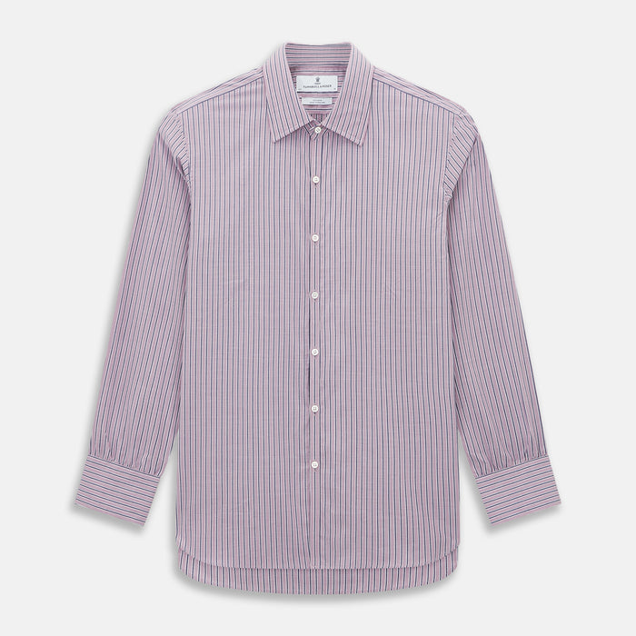 Antique Pink Ticking Stripe Westminster Shirt