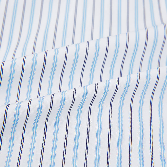 Blue Multi Halo Stripe Mayfair Shirt Image 5