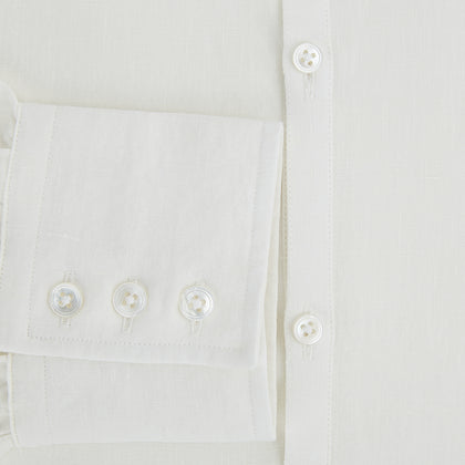 Vanilla Linen Westminster Shirt Image 3