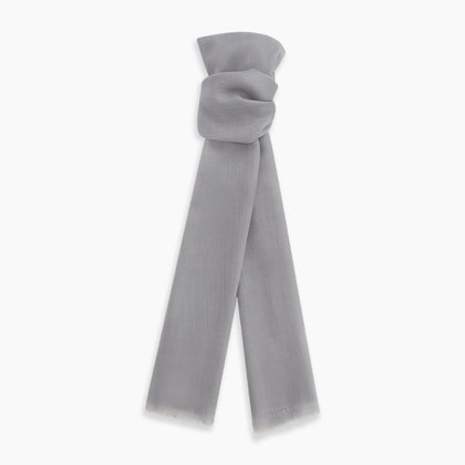 Grey Cashmere Scarf Image 2