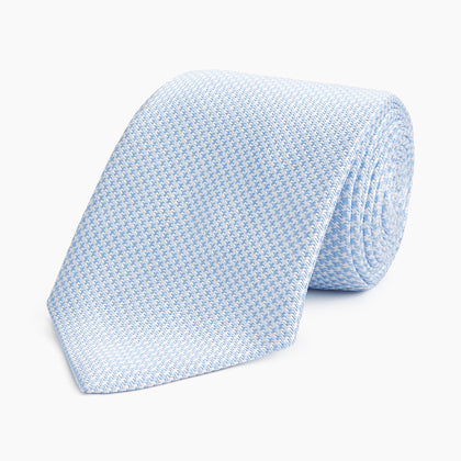 HOUNDSTOOTH WHITE RIVER TIE Image 3