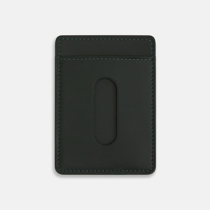 Forest Green Two-slot Card Case Image 1