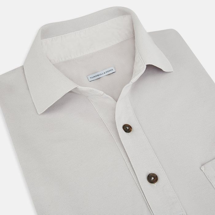 Pale Pink Polo Shirt Image 1