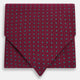 The Turnbull & Asser Blue and Burgundy Micro Dot Silk Cravat features a subtle pattern, making it a refined formal accessory that adds elegance to your outfit.