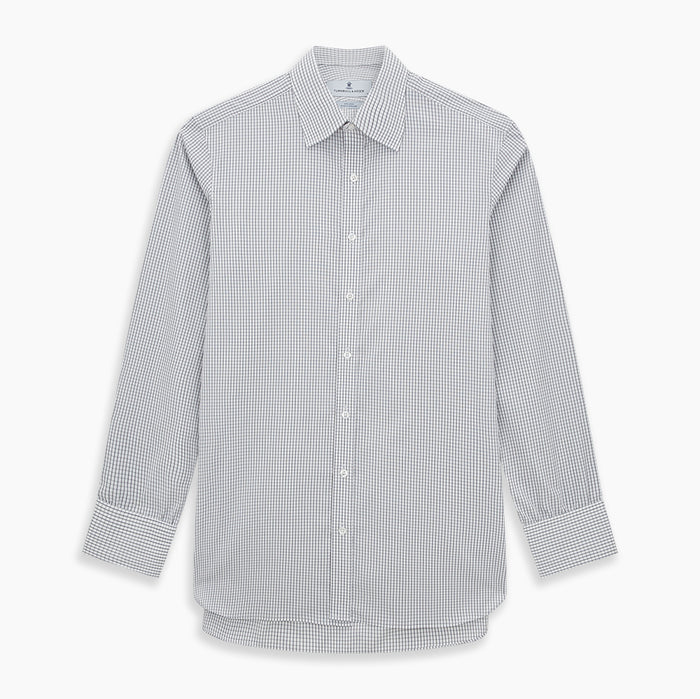 Midnight Blue Multi Check Mayfair Shirt Image 6