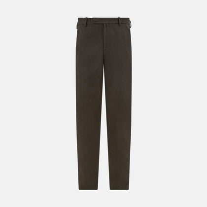 Moss Green Henry B Trousers