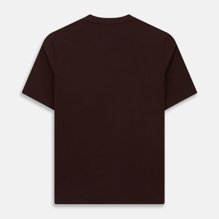 Burgundy Short-Sleeve T-shirt Image 2
