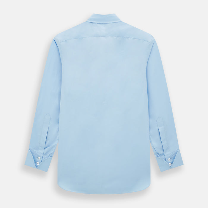 Dr. No Blue Cotton Shirt With Cocktail Cuff As Seen On James Bond Image 3