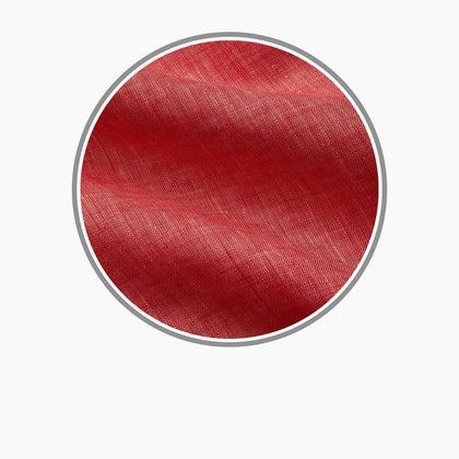 Pink Plain Linen Fabric Image 2