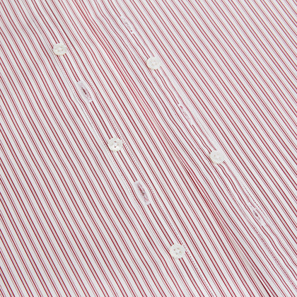 Red Ticking Stripe Westminster Shirt Image 6