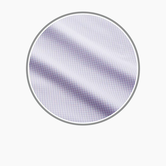 Blue Multi Check Cashmerello Fabric Image 2