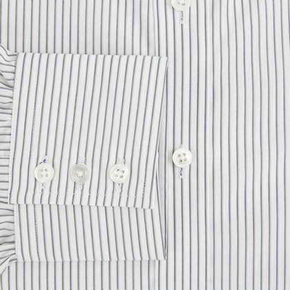 Navy Music Stripe Mayfair Shirt Image 3