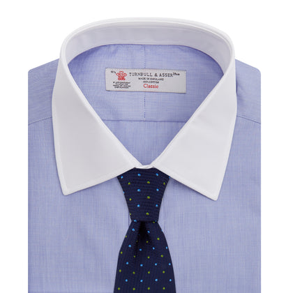 The Wall Street Shirt with White T&A Collar as seen on Gordon Gekko Image 3