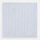 The Turnbull & Asser Hand Rolled Blue Multi Stripe Handkerchief features light blue cotton with thin black and white stripes, making it a refined accessory for the gentleman.