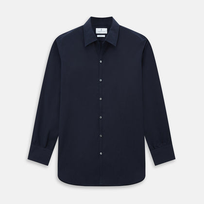 NAVY BLUE WINDSOR SHIRT