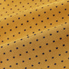 View 4 of product A refined formal accessory, the Turnbull & Asser Navy and Yellow Micro Dot Silk Cravat features a textured silk fabric with small yellow micro dots—perfectly complementing your pocket square for an elegant look.