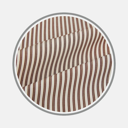 Burgundy Halo Stripe Fabric