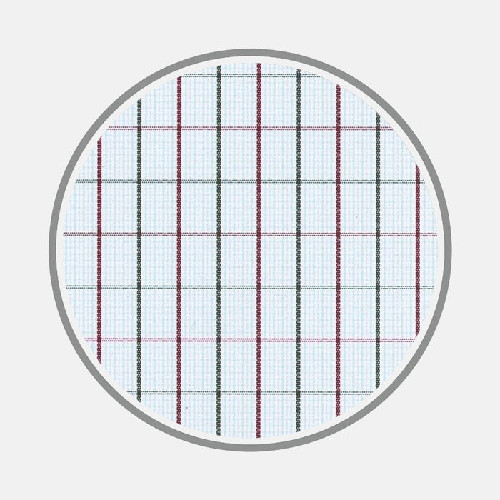 Burgundy and Forest Green Check Fabric
