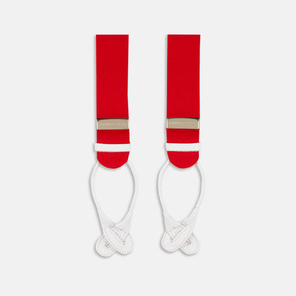 Red Adjustable Felt Braces