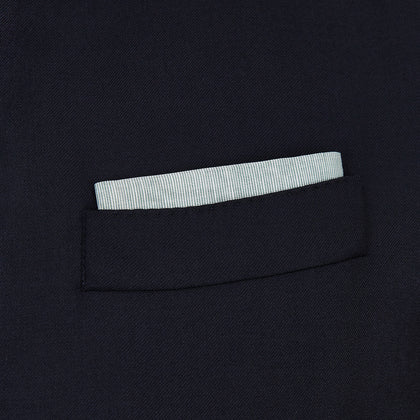 Green Cotton-Blend Handkerchief Image 1