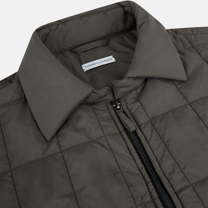 Battersea Shadow Grey Quilted Jacket Image 1