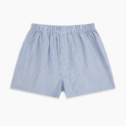 Navy Bengal Stripe Godfrey Boxer Shorts Image 2