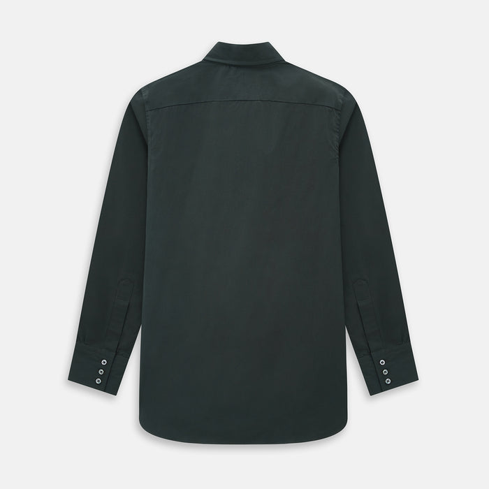 FOREST GREEN WINDSOR SHIRT Image 2