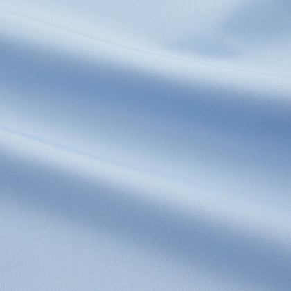 Pale Blue Organic Cotton Regular Fit Mayfair Shirt Image 4