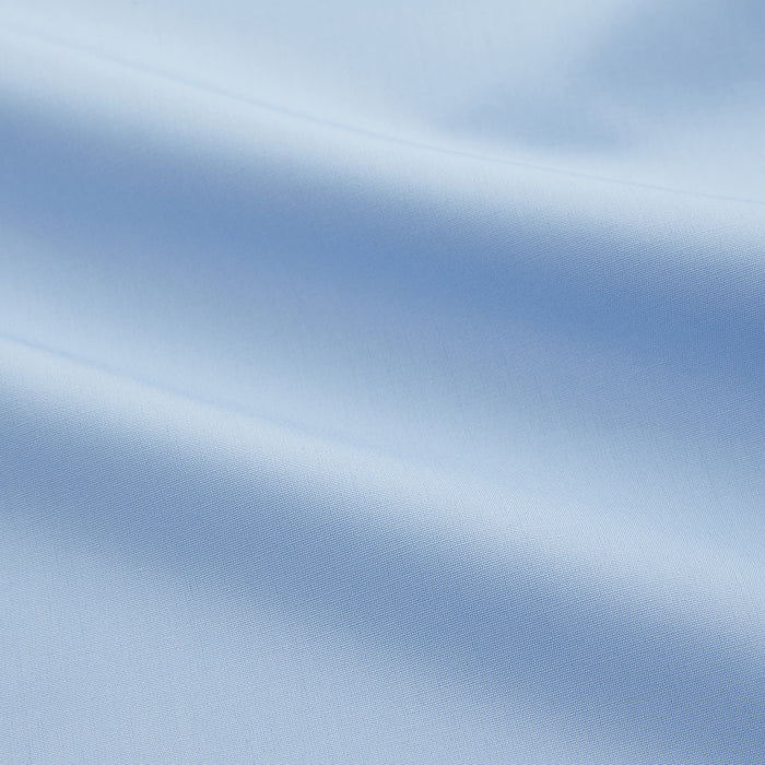 Pale Blue Organic Cotton Regular Fit Mayfair Shirt Image 4