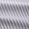 View 2 of product The Turnbull & Asser Red and Blue Multi Stripe Cotton Sussex Nightshirt features long sleeves, a knee-length cut, collared neckline, button placket, chest pocket with dark trim, and rounded hem for luxurious sleepwear.