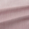 View 6 of product A Red and Pink Ticking Stripe Mayfair Shirt by Turnbull & Asser, featuring a classic T&A collar, buttoned cuffs, and subtle vertical pinstripes, shown on a white background.