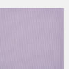 View 2 of product The Turnbull & Asser Lilac Pinstripe Hand-Rolled Handkerchief is a neatly folded, square, lavender piece with a subtle ribbed texture and hand-rolled edges, displayed flat on a white background.
