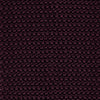 View 3 of product The Turnbull & Asser Knitted Burgundy Square Silk Plain Tie, featuring a textured open-weave pattern, is rolled up and displayed on a plain white background—a versatile accessory for the modern gentleman.