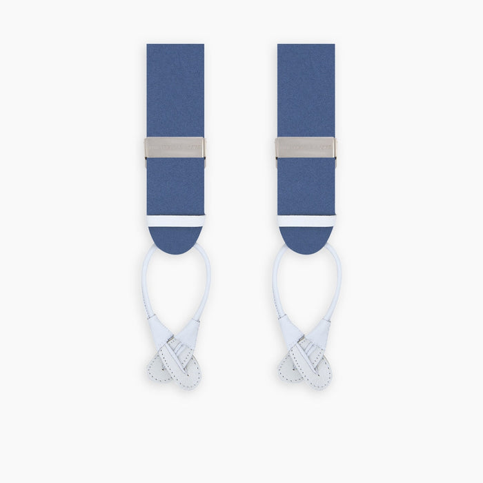 Blue Adjustable Felt Braces Image 2