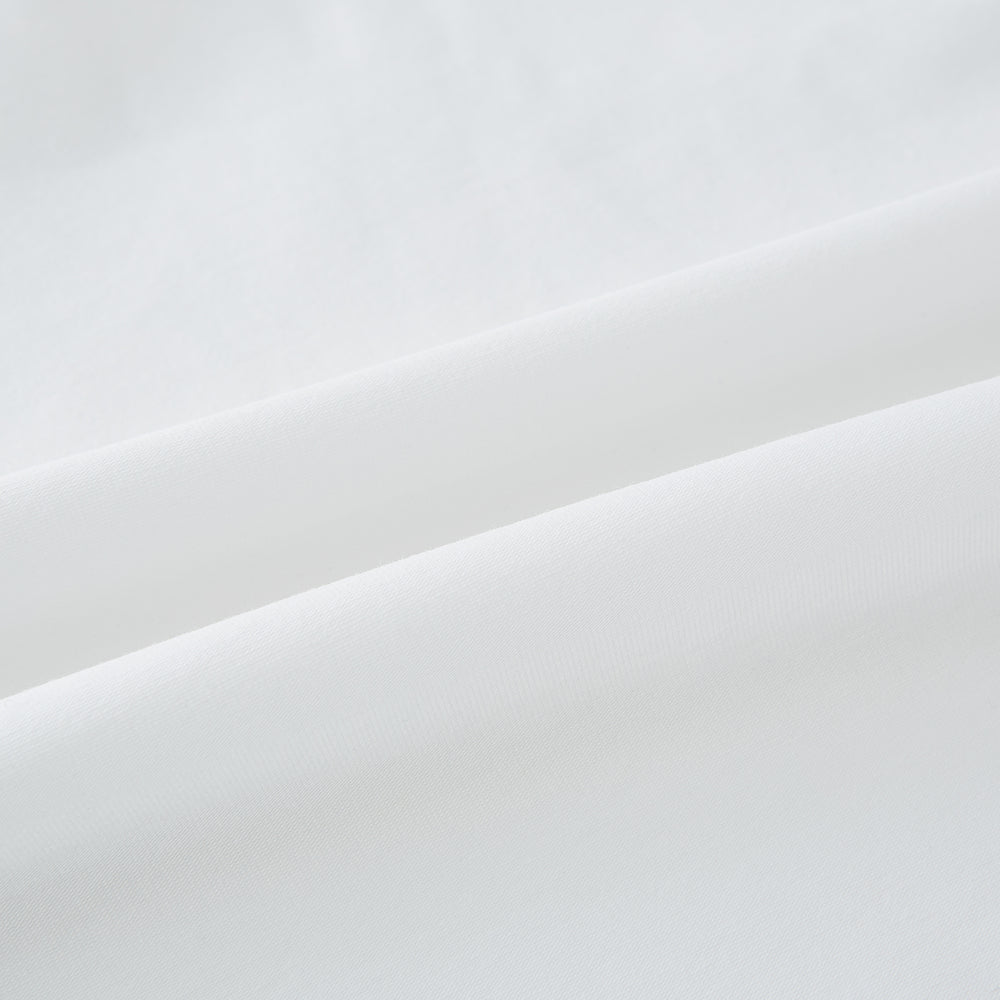 The Turnbull & Asser White Long-Sleeve T-shirt for men is a plain crew neck design with no logos or patterns, displayed flat on a white background.