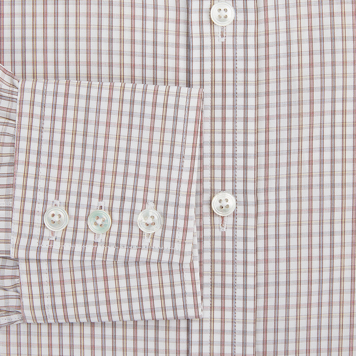 Multicoloured Check Mayfair Shirt Image 3