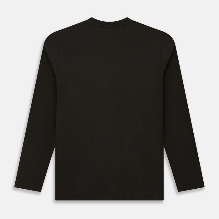 Dark Chocolate Long-Sleeve T-shirt Image 2