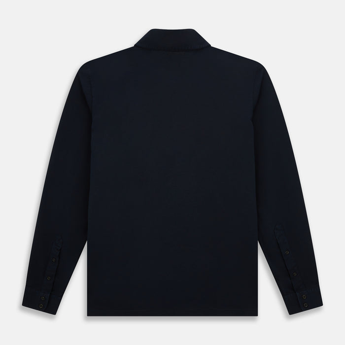 Navy Rugby Polo Shirt Image 2