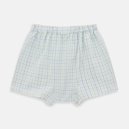 Multicoloured Check Godfrey Boxer Shorts Image 1