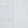 View 4 of product The White Linen Westminster Shirt by Turnbull & Asser features a classic Turnbull collar and button-down front, highlighting British craftsmanship against a plain white background.