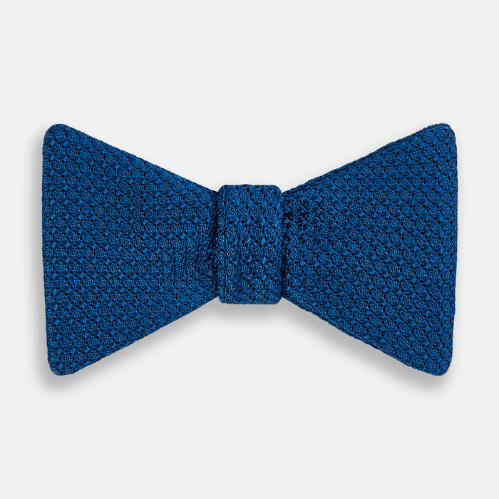Azzurro Grenadine Silk Bow Tie