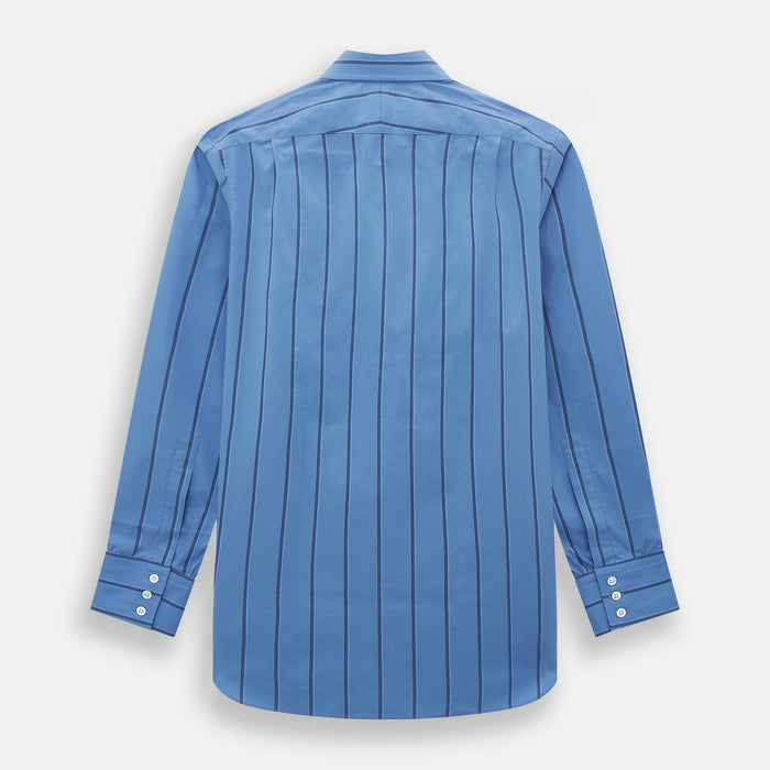 Colony Blue Track Stripe Mayfair Shirt Image 2