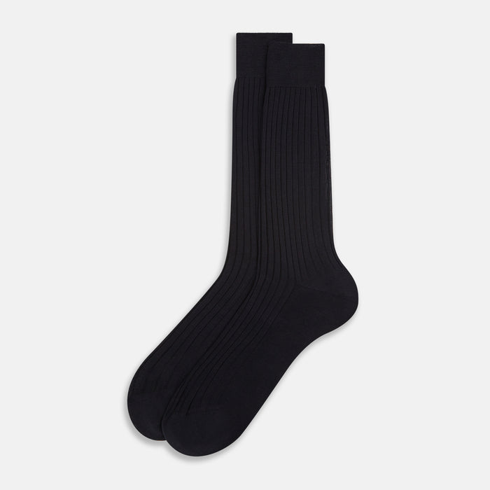 Smoke Mid-Length Socks Image 1
