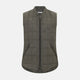 The Shadow Grey Quilted Gilet by Turnbull & Asser is a sleeveless, lightweight layer featuring a front zipper, two zippered side pockets, one chest pocket, and a rounded hem—shown on a plain white background.