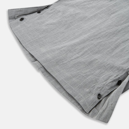 Grey Check Hampstead Overshirt Image 4