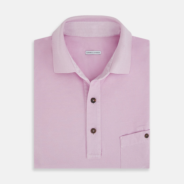 Pink Polo Shirt Image 3