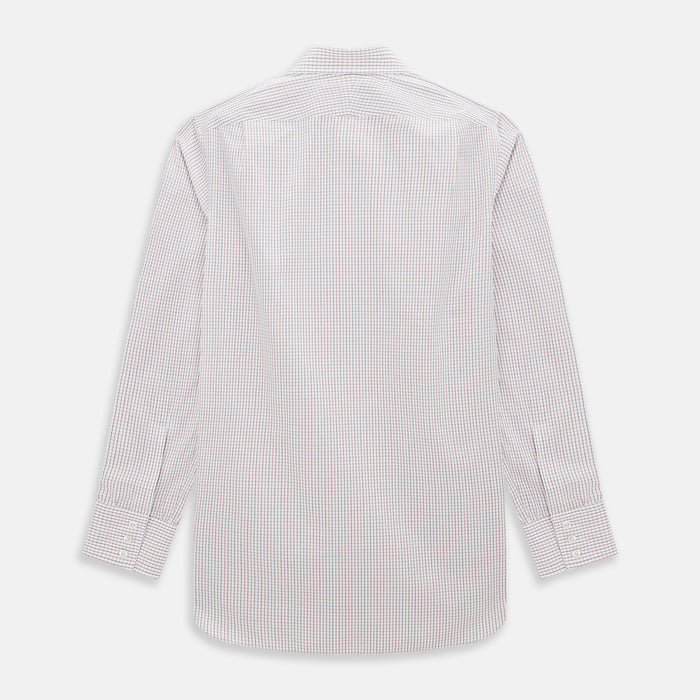 Red and Blue Multi Check Mayfair Shirt Image 2